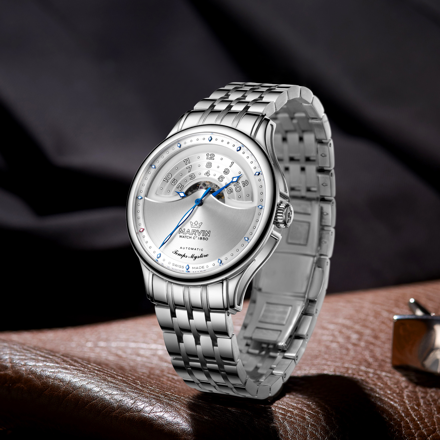 Malton 160 Round Creative Openwork Watch