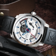 Cushion M119 Luxury Steel Chrono