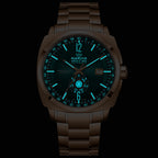 Malton Cushion Mechanical Rose Gold