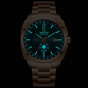 Malton Cushion Mechanical Rose Gold