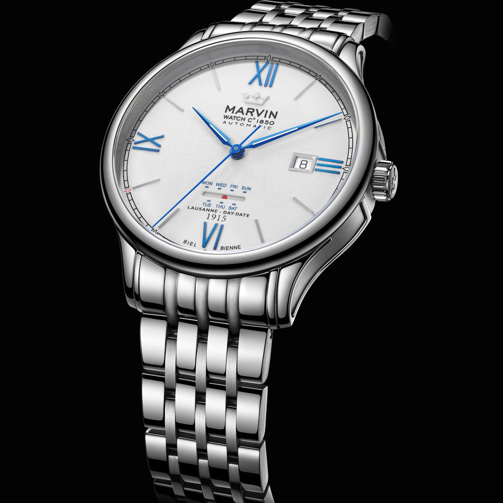 Malton 160 Round  1915 Heritage Day-Date Automatic