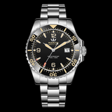 Diver Automatic Black Dial Stainless Steel Watch
