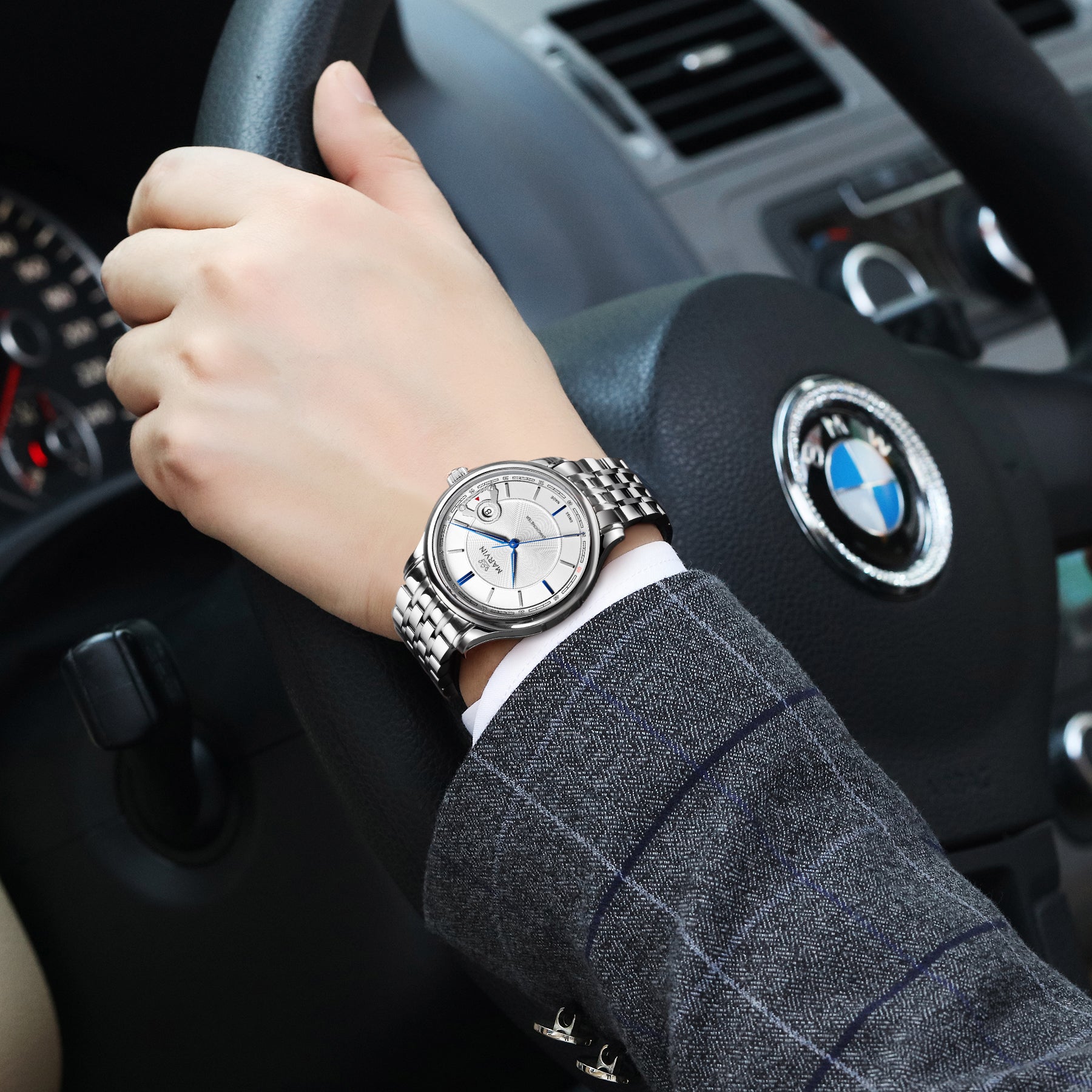 Round Official COSC Precision Watch