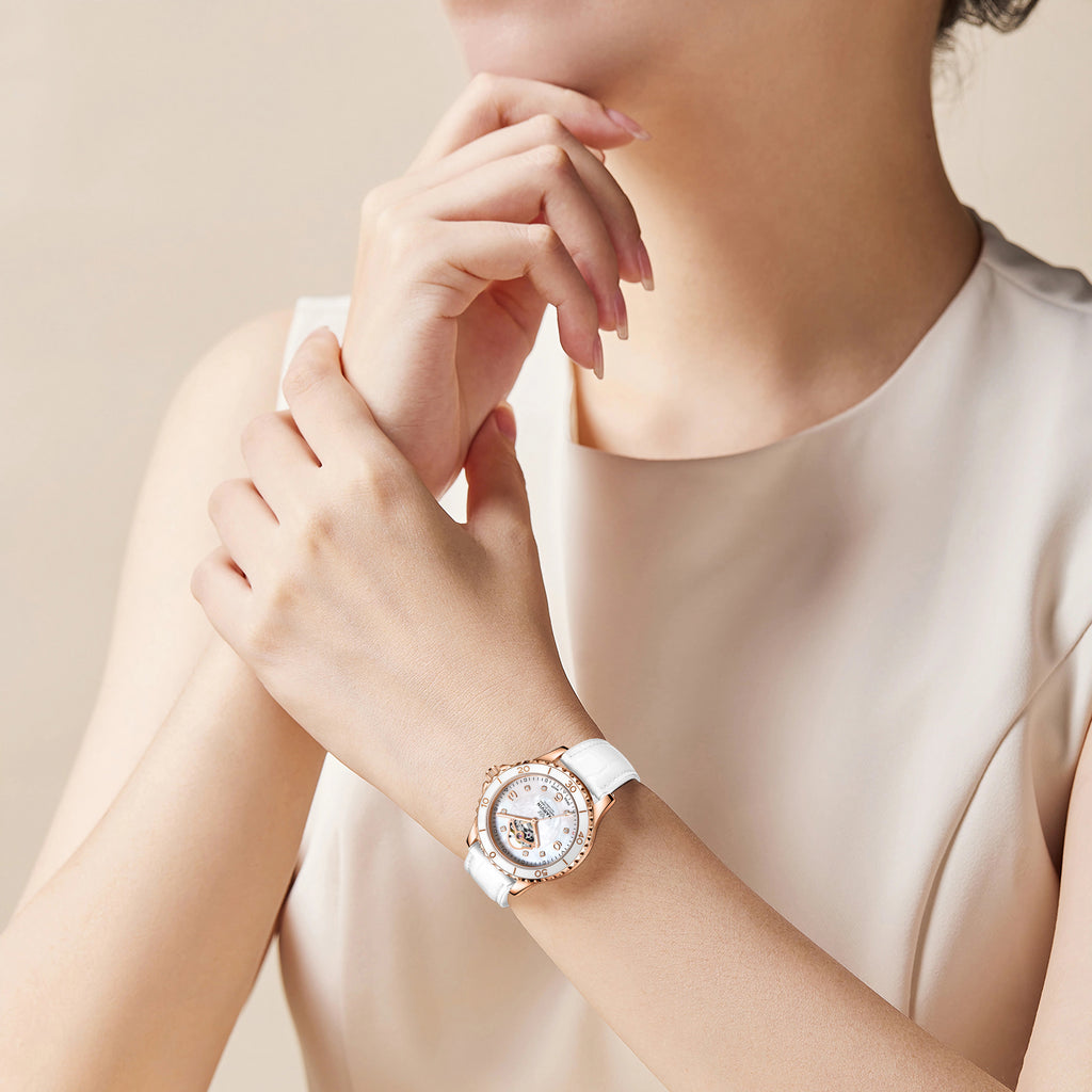 DN8 Rose Gold Mother-of-Pearl Automatic
