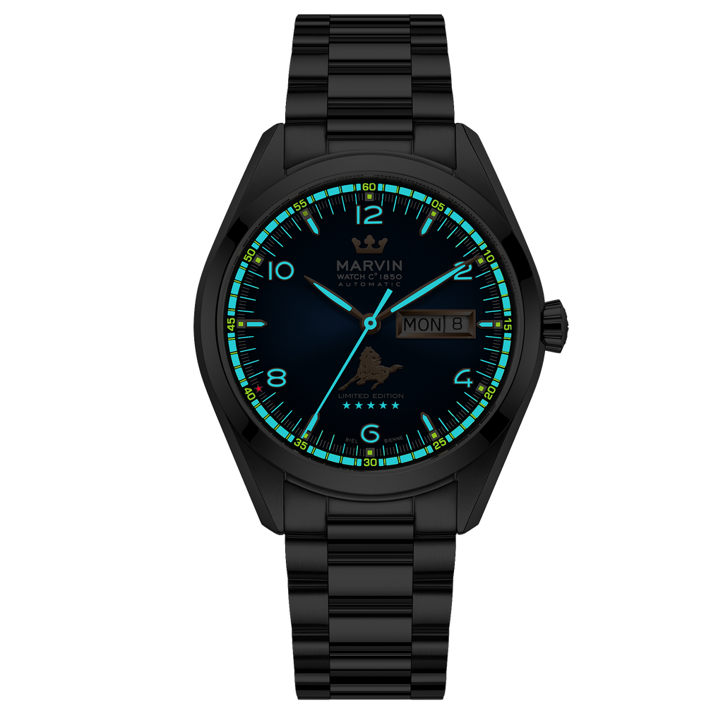 Freedom Blue Galloping Horse Limited Edition