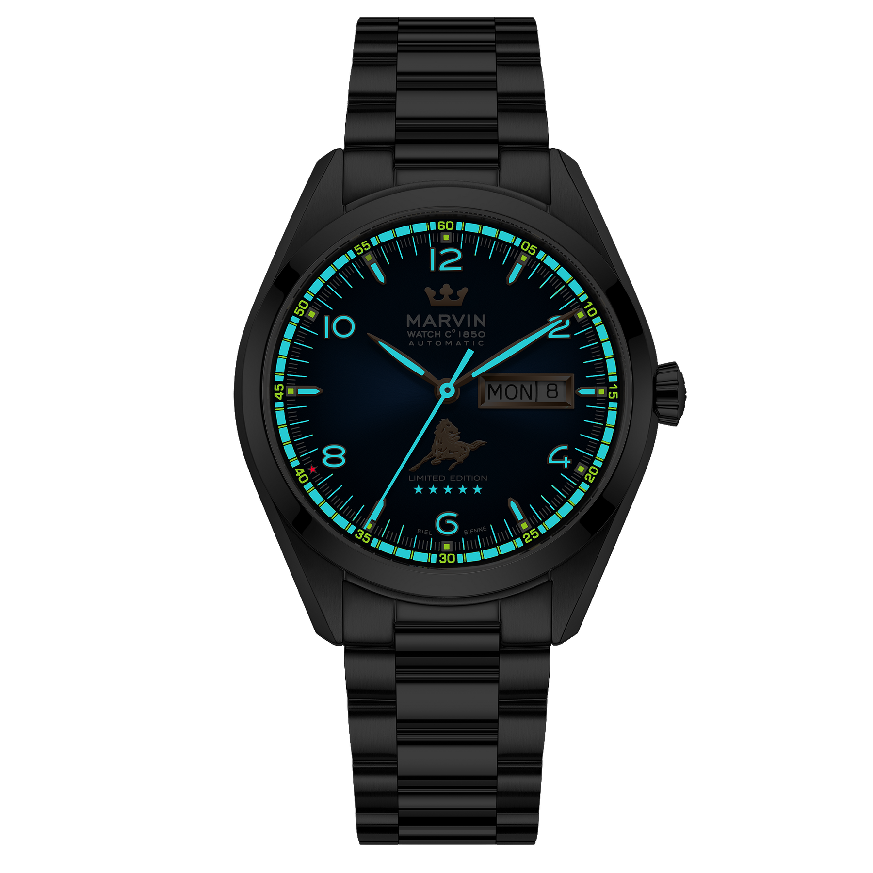 Freedom Blue Galloping Horse Limited Edition