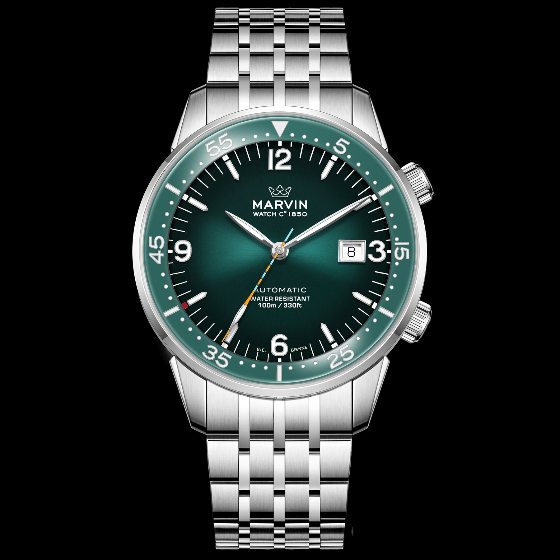 Origin Green Sunray Dial