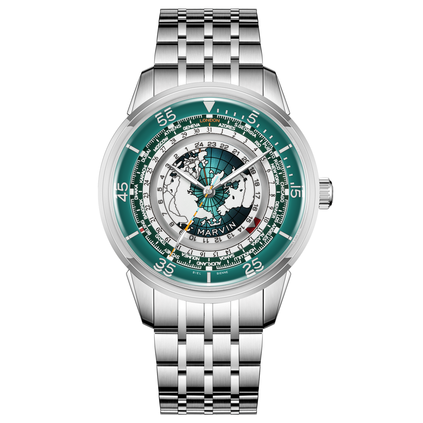 Saint Patrick Worldtimer Automatic x Huawei Smart Movement