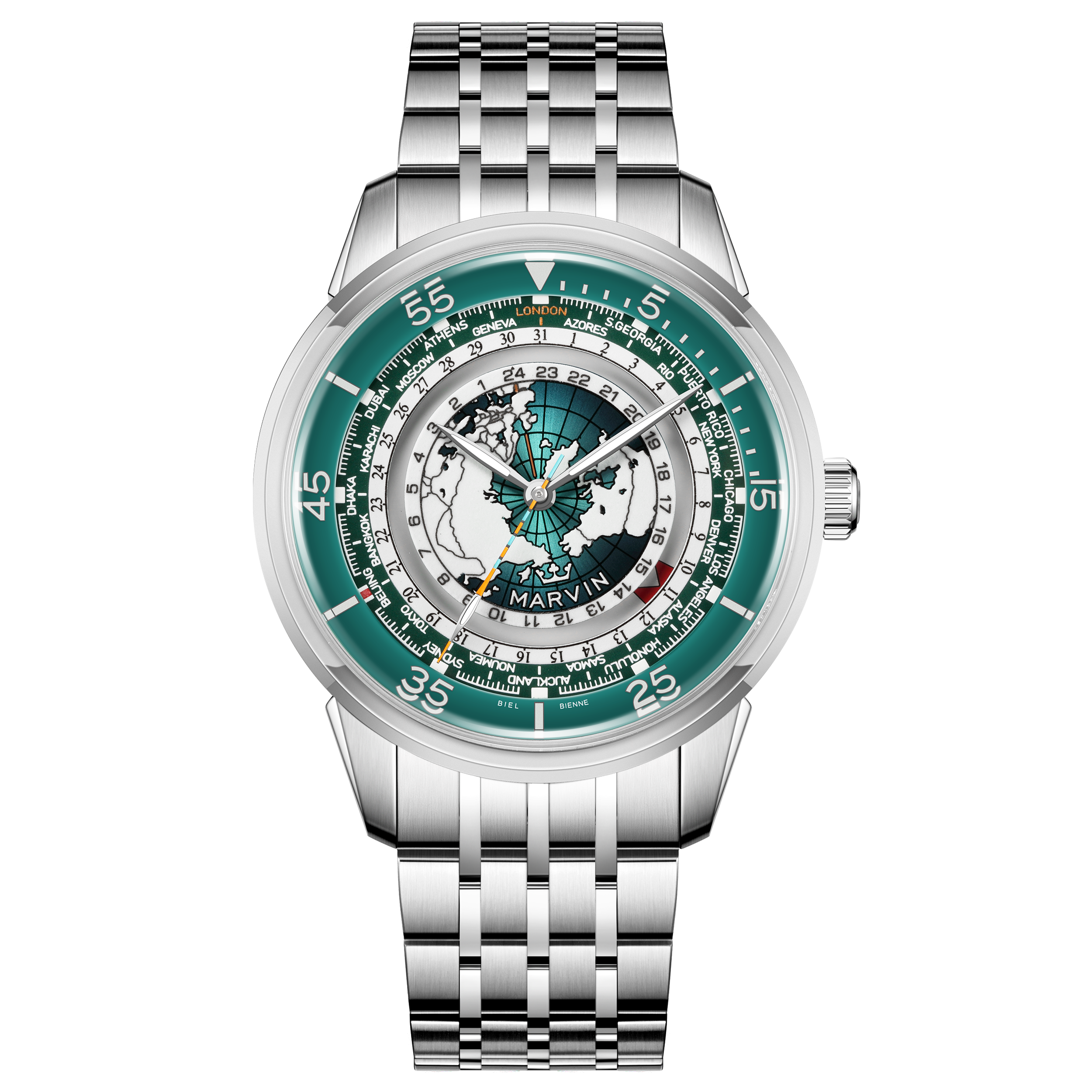 Saint Patrick Worldtimer Automatic x Huawei Smart Movement
