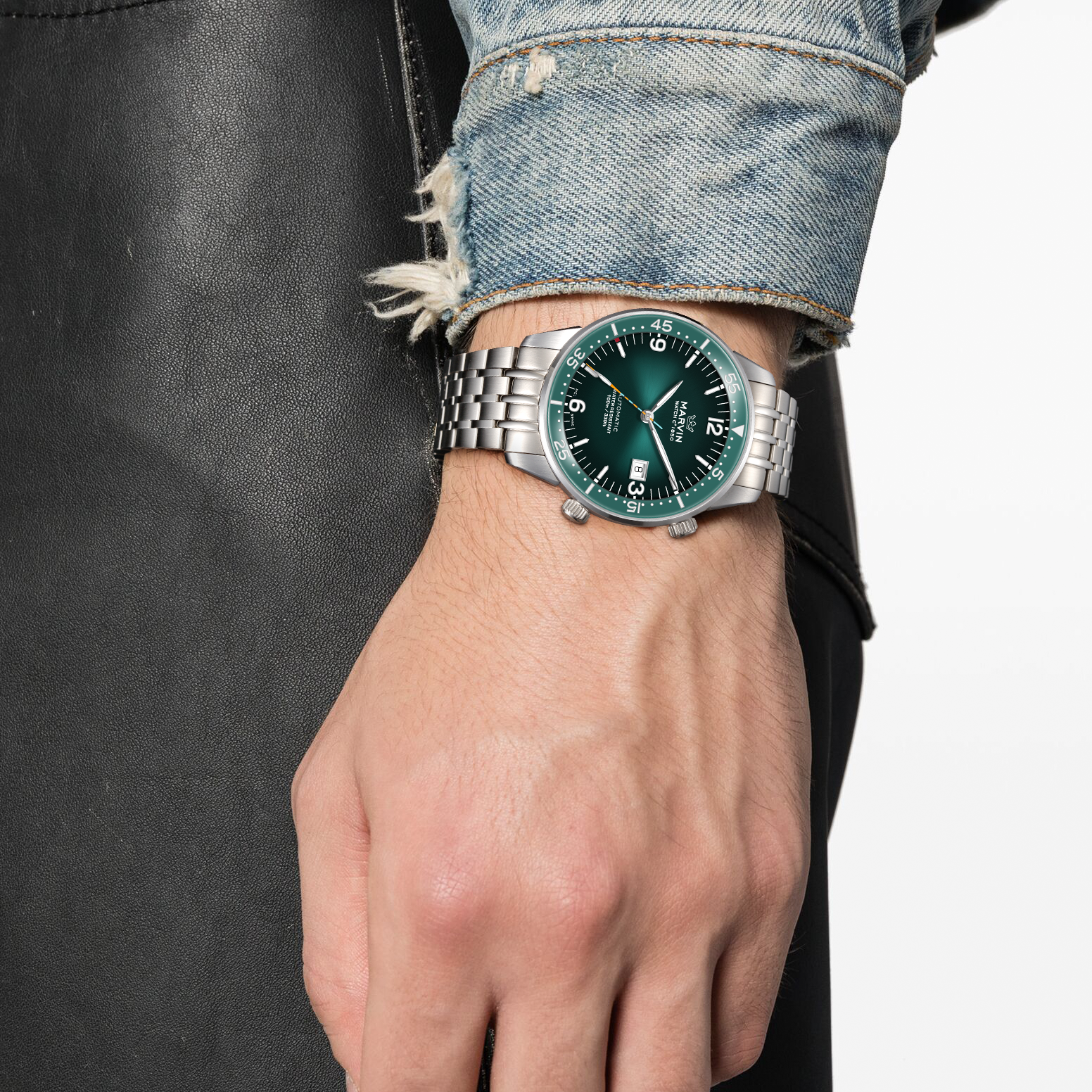 Origin Green Sunray Dial