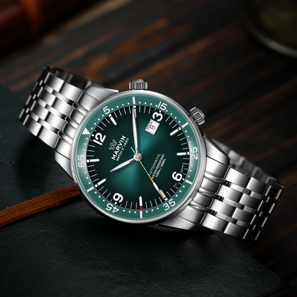 Origin Green Sunray Dial