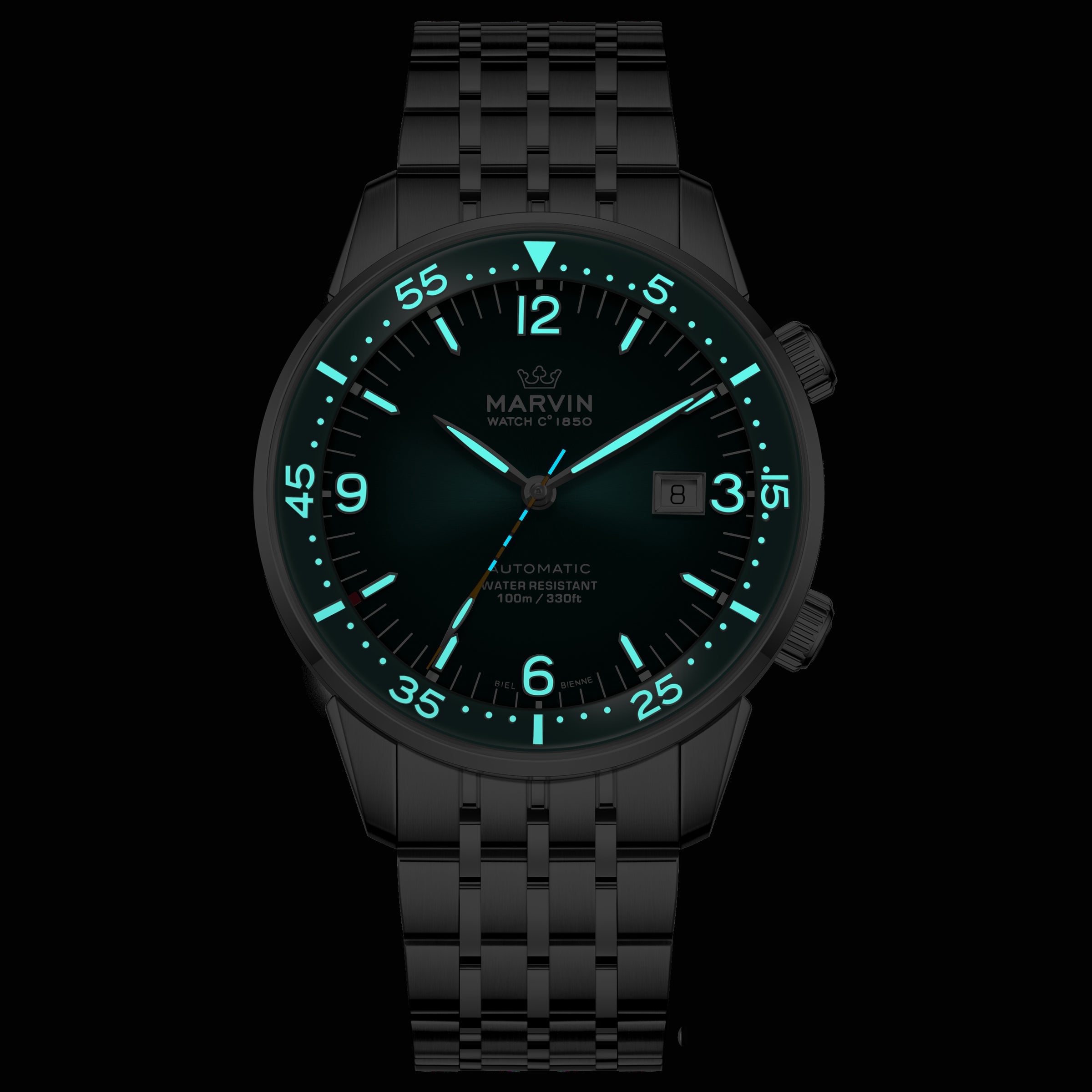 Origin Green Sunray Dial