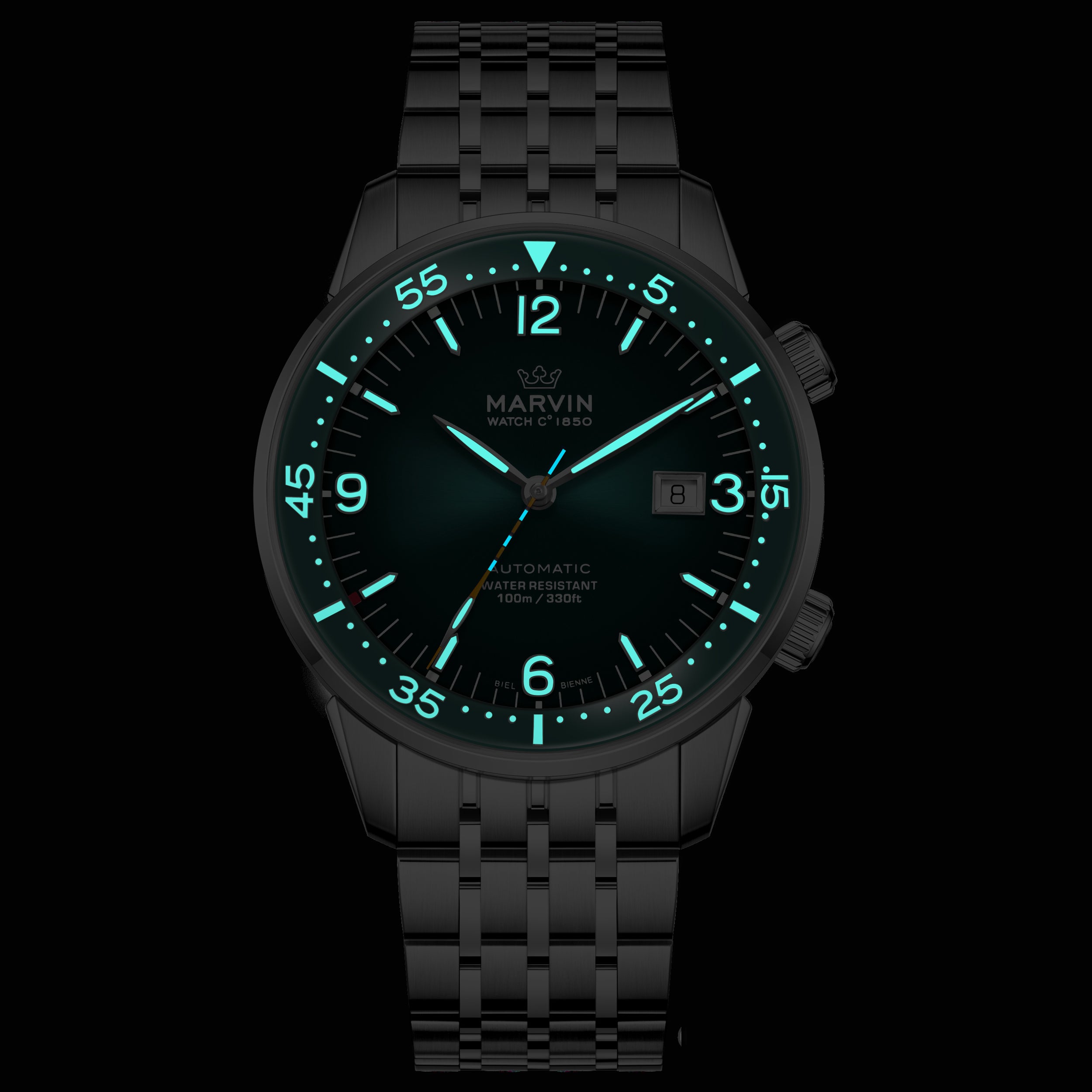 Origin Green Sunray Dial