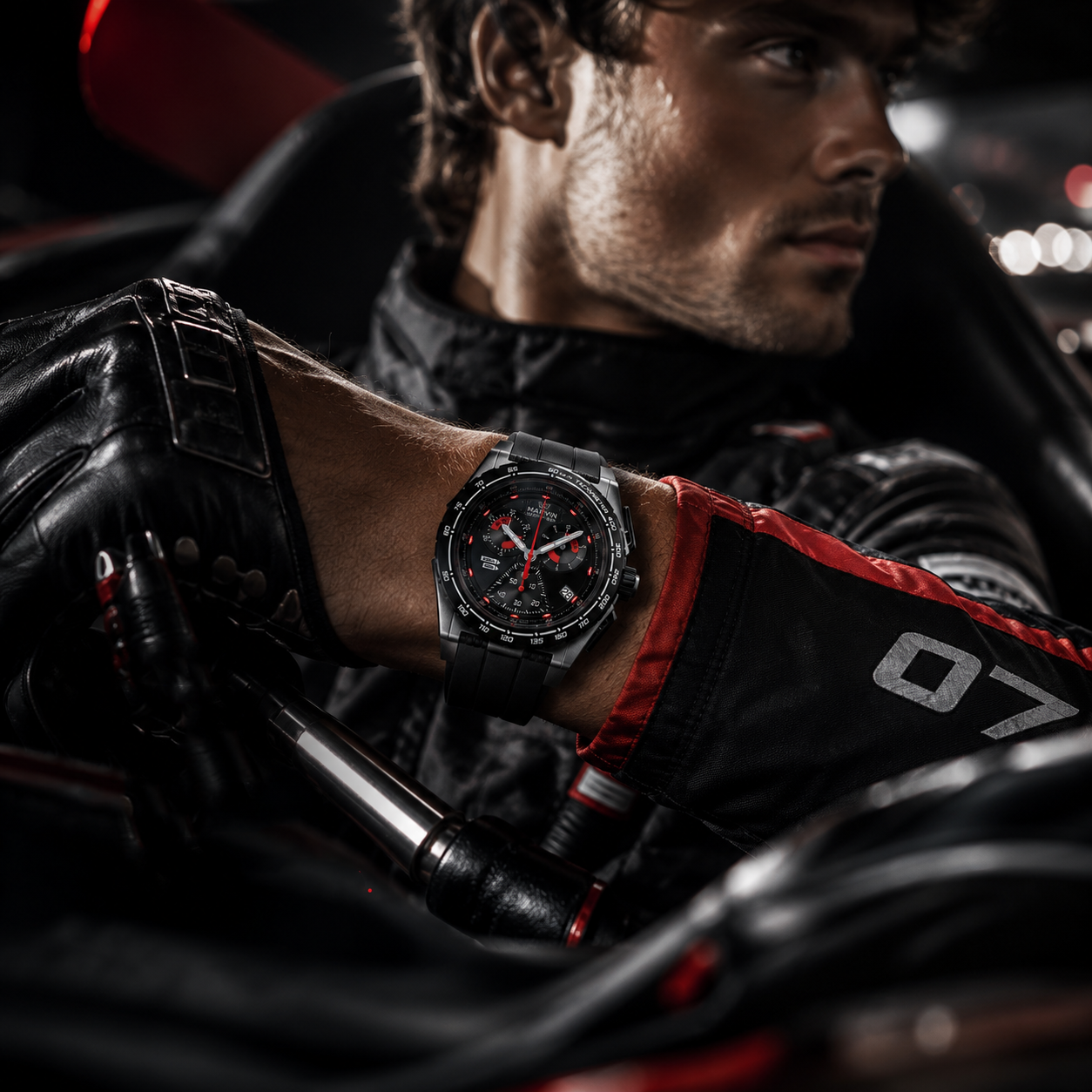 EVO Swiss Quartz Movement Racing Dashboard