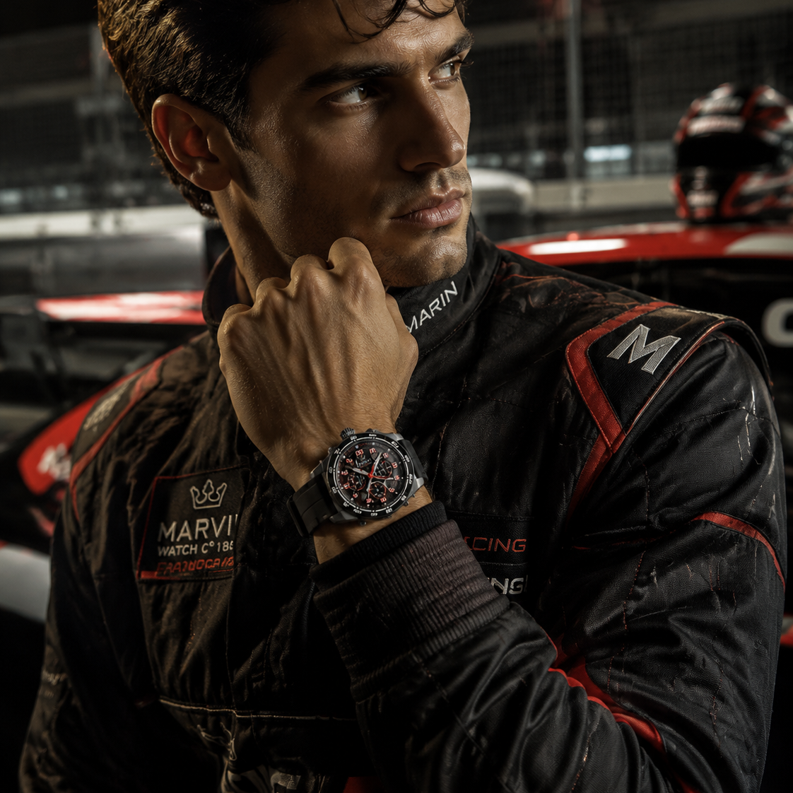 EVO Swiss Quartz Movement Racing Elements