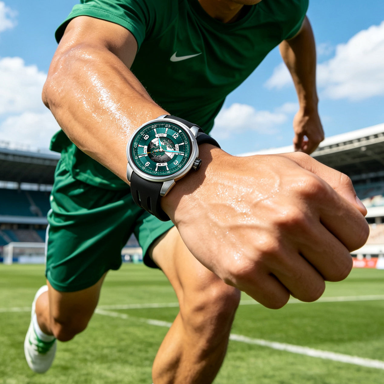 Saint Patrick Worldtimer Automatic x Huawei Smart Movement