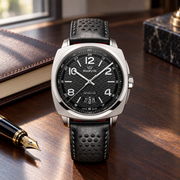 Marvin Malton Cushion Black Scale Automatic