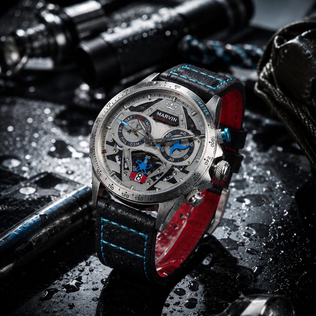 Sports-Style Quartz Watch