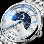 Malton Round "Mysterious Time" Automatic Moonphase