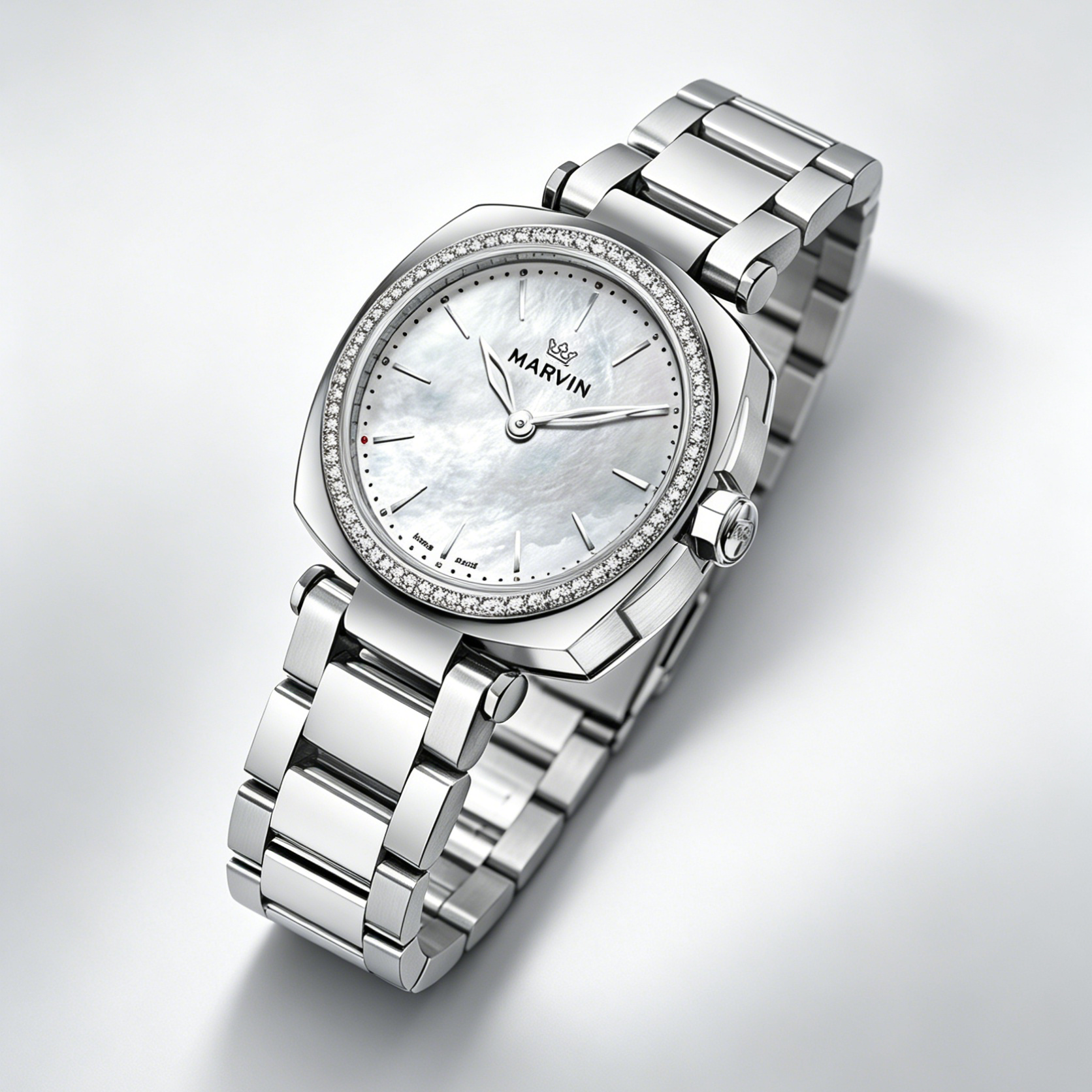 Malton 160 Cushion Mother-of-Pearl Quartz Watch