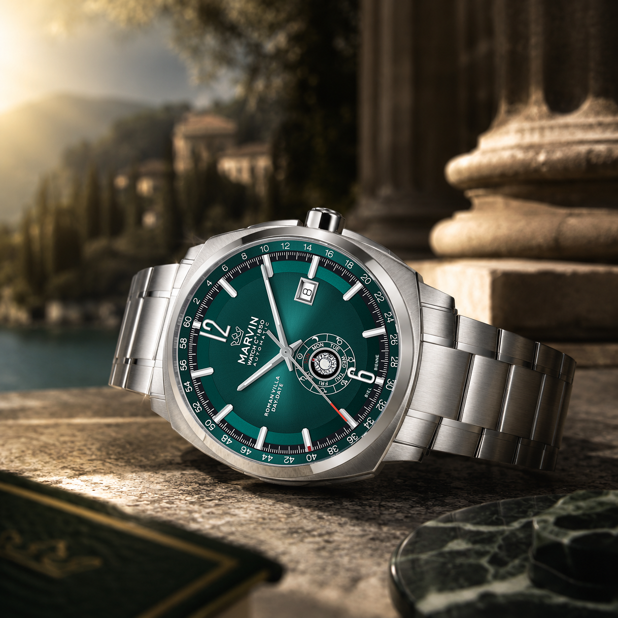 Malton Cushion Day-Date Automatic