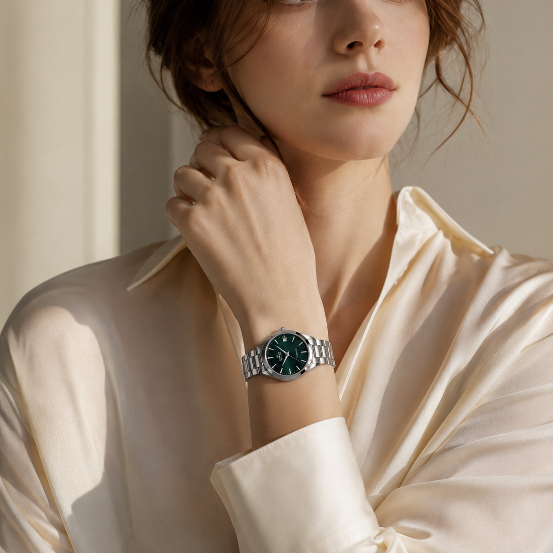 Marvin St. Patrick’s Peace Green Automatic Watch