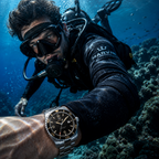 Diver Automatic Black Dial Stainless Steel Watch