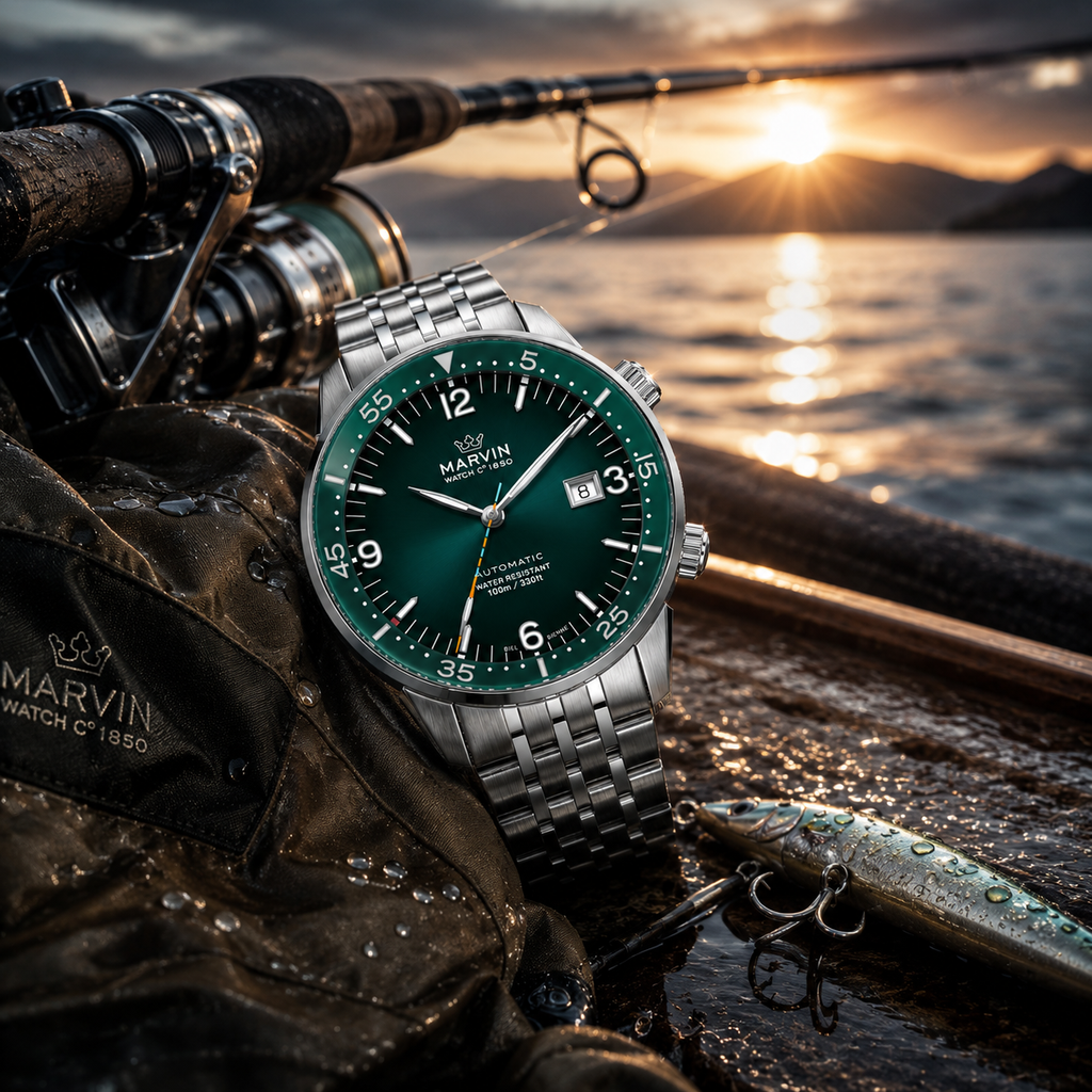 Origin Green Sunray Dial
