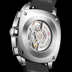 Malton Cushion Mechanical Armor Skeleton Watch