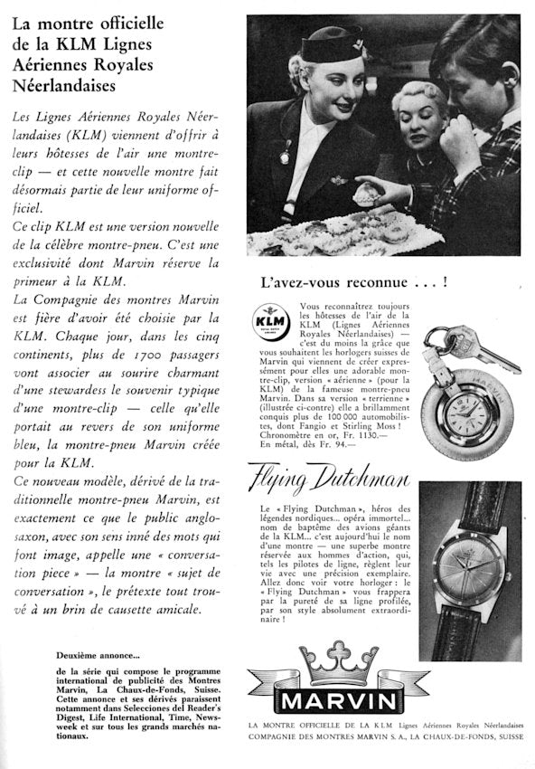 Marvin KLM advertisement