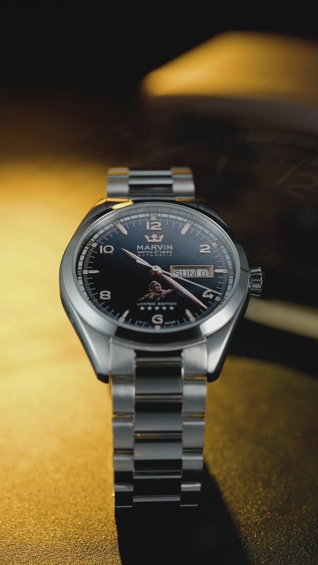 Freedom Blue Galloping Horse Limited Edition