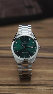 Marvin St. Patrick’s Peace Green Automatic Watch