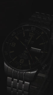 Marvin Malton Master Angler Automatic Day-Date