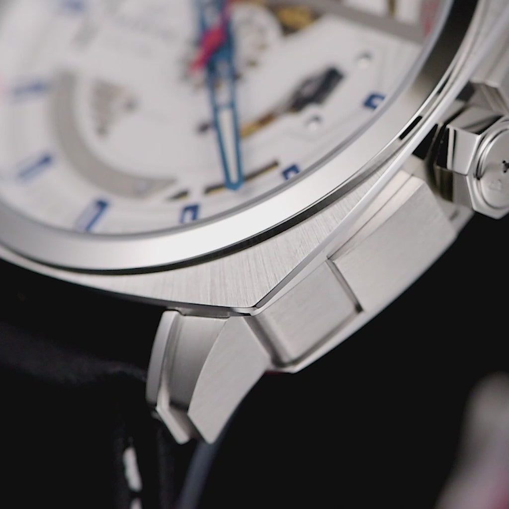 Cushion M119 Luxury Steel Chrono