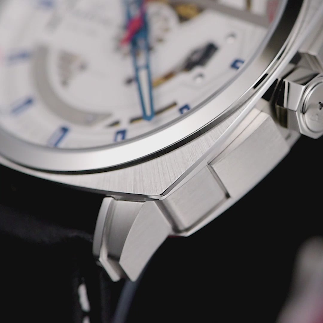 Cushion M119 Luxury Steel Chrono